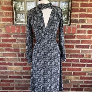 Reformation Galina Dress Escher Print. Size 2